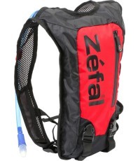 Mugursoma Zefal Z-Hydro Race // 1.5L, bez BPA (melna/sarkana)