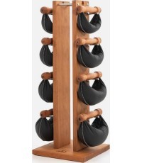 Swing Tower NOHrD, melns - Jā - Svari - 87 x 15 x 15 cm, Bodenplatte: 34 x 34 cm - 48 kg - Spēks, līdzsvars - 2 gadi