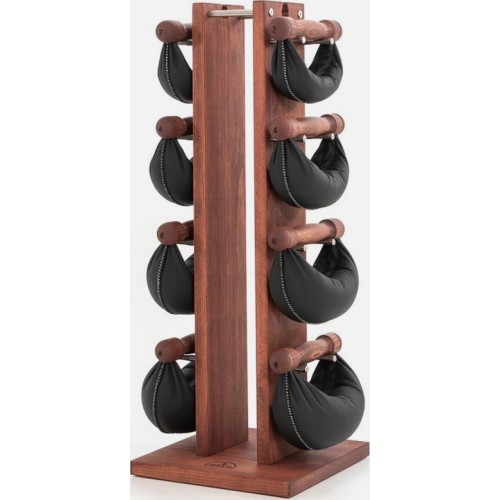 NOHrD Swing Tower Club statīvs ar kettlebell komplektu - Jā - Svari - 87 x 15 x 15 cm, Bodenplatte: 34 x 34 cm - 10 kg (ohne Han