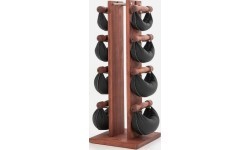 Swing Tower NOHrD Club - Yes - Weights - 87 x 15 x 15 cm, Bodenplatte: 34 x 34 cm - 10 kg (ohne Hanteln) - Strength, Balance - 2