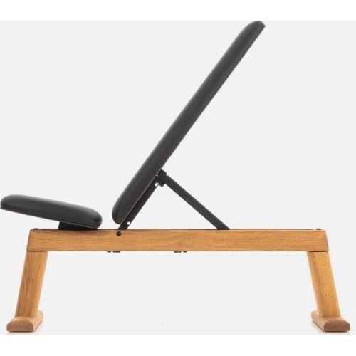 WeightBench Eiche - WeightBench Eiche Kunstleder