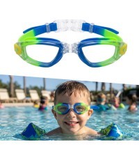 Детские очки для плавания inSPORTline Aquanino - Blue-Green