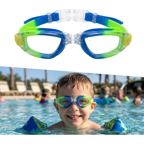 Junior Swimming Goggles inSPORTline Aquanino - Blue-Green