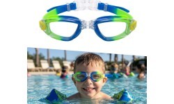 Bērnu peldēšanas brilles inSPORTline Aquanino - Blue-Green