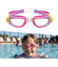 Junior Swimming Goggles inSPORTline Aquanino - Pink-purple
