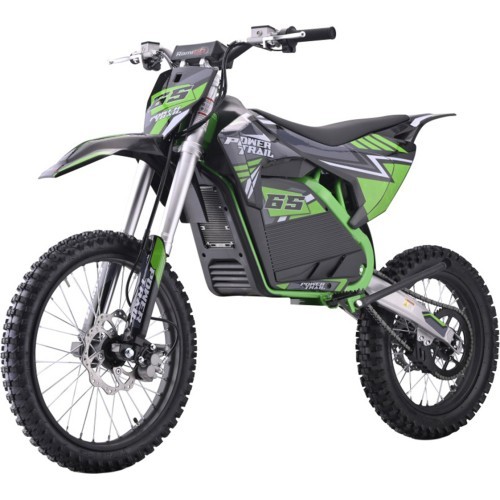 Электромобиль POWER TRAIL, зелёный