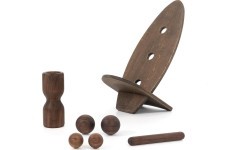 rollbrett Set Nussbaum groß