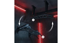 WALL & CEILING MOUNTED PULL-UP BAR FOR HOME GYM DD16 HMS FITNESS