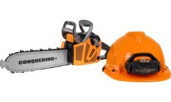 Chainsaw With Helmet