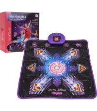 Dance mat with heat function