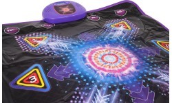 Dance mat with heat function