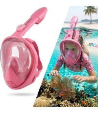 Children’s Snorkeling Mask inSPORTline Marfino - Pink