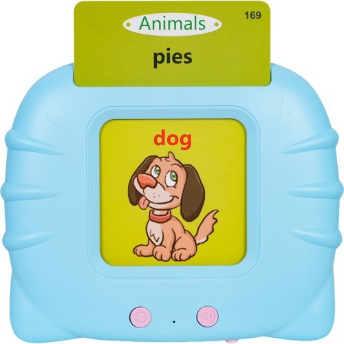Educational Learning Card Set Blue