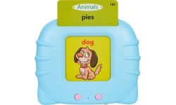 Educational Learning Card Set Blue