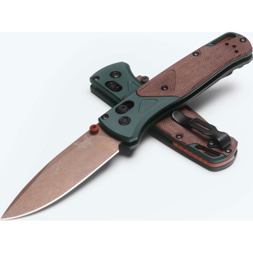 Benchmade 535FE-2602 Bugout, S90V, Taiga Green