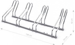 Stainless Steel Bicycle Rack Inter-Play 21