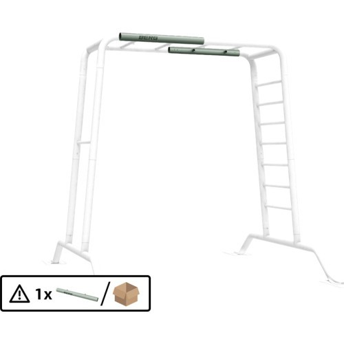 PlayBase zaļa - vidēja izmēra augšējais rāmis, tēviņš-mātīte (+ uzlīme)