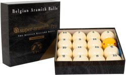 Biljarda bumbiņu komplekts "Super Aramith Pro Tournament", 67 mm, piramīda