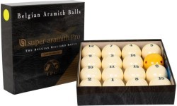 Billiard Ball Set, Pyramid,  Aramith Standard, 67 mm