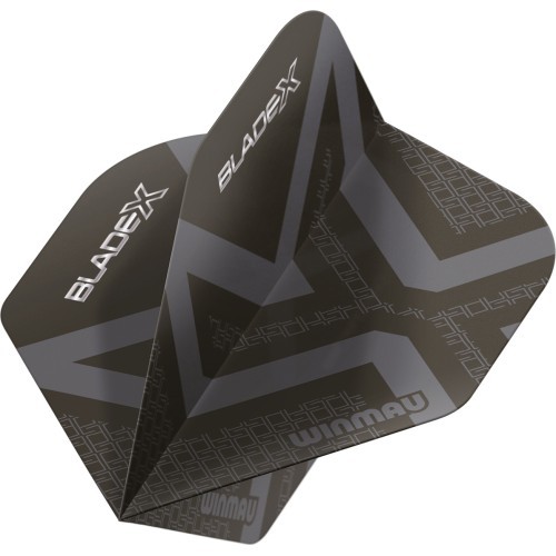 Winmau Blade X Prism Delta металлический черный/серый