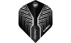 Winmau Prism Delta Premium Standard šautriņu spārnlāpstiņas, sudrabainas