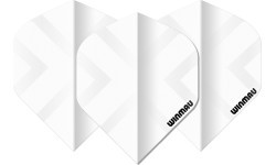 Winmau Prism X White Premium Standard tauriņi