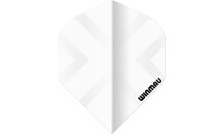 Winmau Prism X White Premium Standard tauriņi