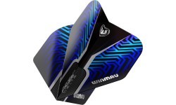 Winmau Prism Delta Premium Standard šautriņu spalvas, zilas