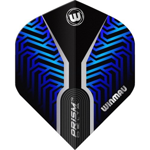 Оперение для дартс Winmau Prism Delta Premium Standard, синее