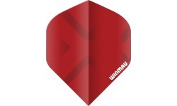 Winmau Prism X Red Premium standarta šautriņu spalvas