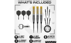Winmau Exion Torpedo Switch Point dārti 90%