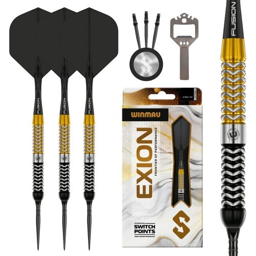 Дротики для дартса Winmau Exion Parallel Switch Point 90%