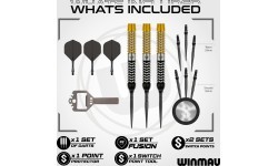 Winmau Exion Parallel Switch Point dārti 90%