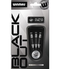 Winmau Blackout 2 tērauda smailes šautriņas, 90% tungsts