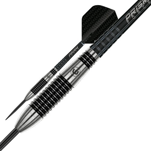 Дротики со стальным наконечником Winmau Blackout 2, 90% вольфрам