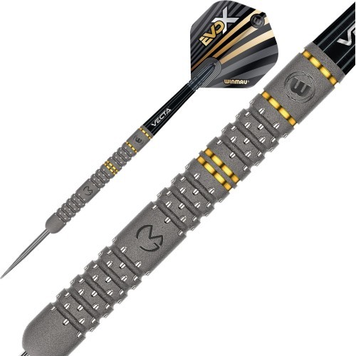 Winmau MvG EvoX 90% volframa tērauda uzgaļa šautriņas