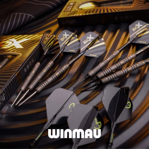 Дартс Winmau MvG EvoX 90% вольфрам со стальным наконечником