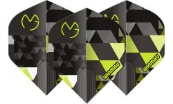 Winmau Prism Delta MvG Logo bultu spalvas, zaļas