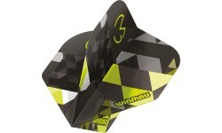 Winmau Prism Delta MvG Logo dart flights green