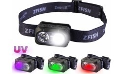 ZFISH Headlamp Zeonix UV