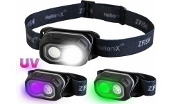 ZFISH Helionix UV galvas lukturis