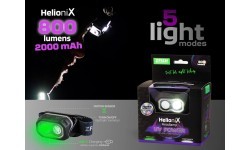 ZFISH Helionix UV galvas lukturis