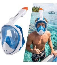 Snorkeling Mask inSPORTline Subvion - Blue-White