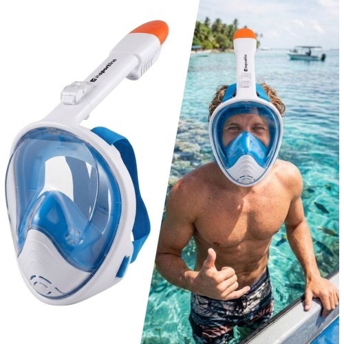 inSPORTline Subvion snorkelēšanas maska - Blue-White