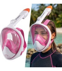 Маска для снорклинга inSPORTline Subvion - Pink-white