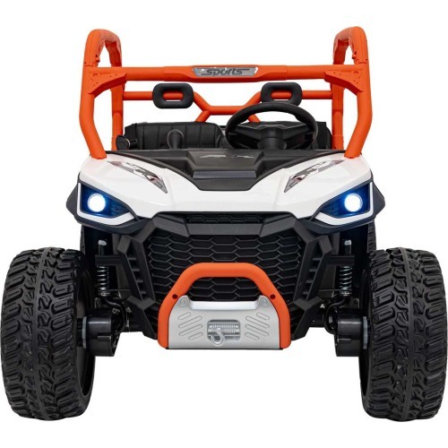 Vehicle Farmer Truck UTV Racing White