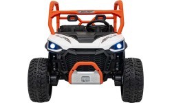 Transportlīdzeklis Farmer Truck UTV Racing balts
