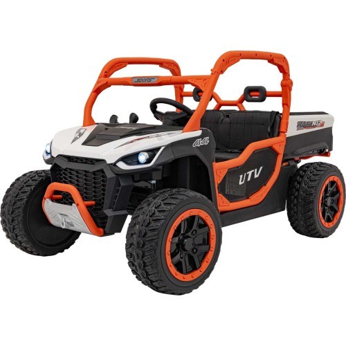 Детский электромобиль Farmer Truck UTV Racing белый