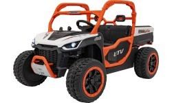 Vehicle Farmer Truck UTV Racing White