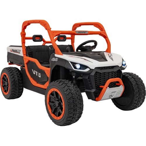 Transportlīdzeklis Farmer Truck UTV Racing balts